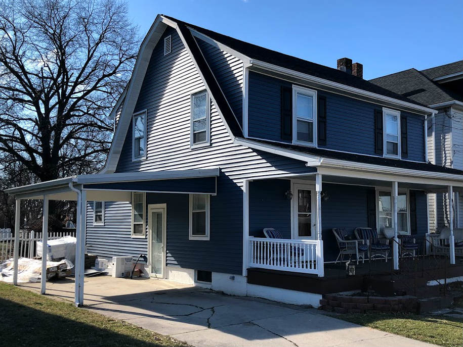 Storm Damage in Hanover PA: restorations and repairs to damaged roofing and siding after hail and wind Storm Damage in Hanover PA: restorations and repairs to damaged roofing and siding after hail and wind