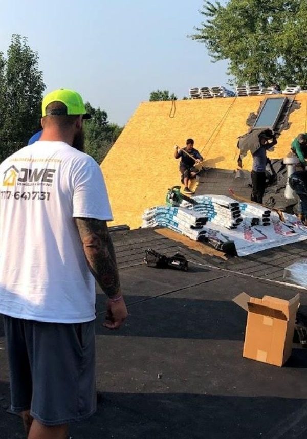 Roof replacement services in Dover PA 17315 by JWE Remodeling & Roofing Contractors