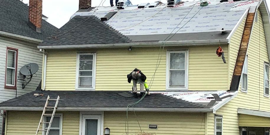 Storm Damage Roofing Replacement Restoration by JWE Storm Damage roof replacement service in Hanover PA by JWE Remodeling & Roofing Contractors